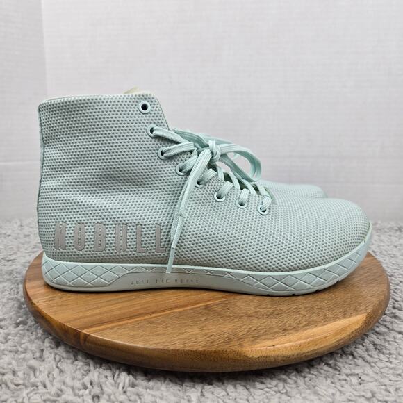 Nobull Project Mens 11 Outwork Blue Glass High Top Athletic Gym Training Shoe - Picture 3 of 13